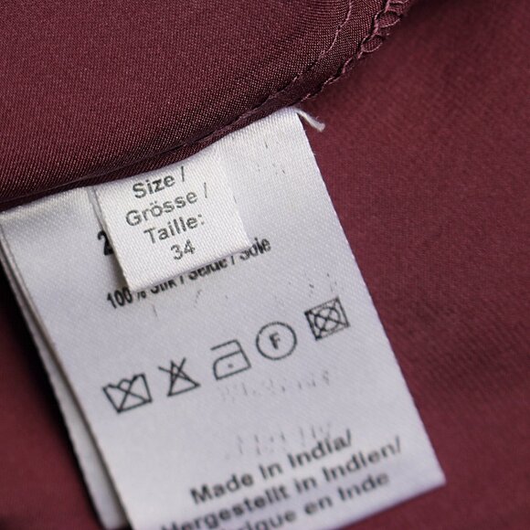 Day Birger et Mkkelsen - Silk Charmeuse Babydoll Dress with Sequin Sleeves, S M - Picture 8 of 11